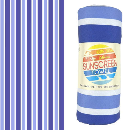 Luv Bug Co Full Size UPF 50+ Sunscreen Towel - Very Peri