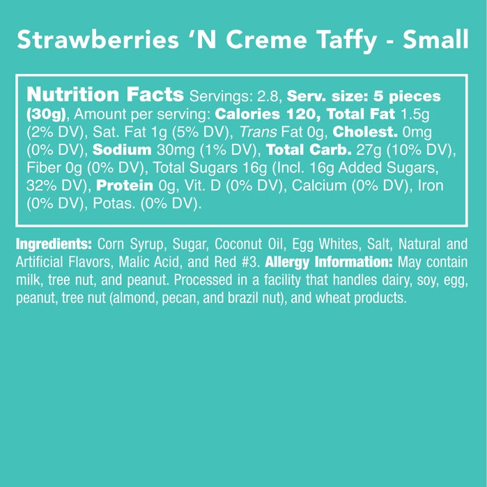 Candy Club - Strawberries 'N Creme Taffy