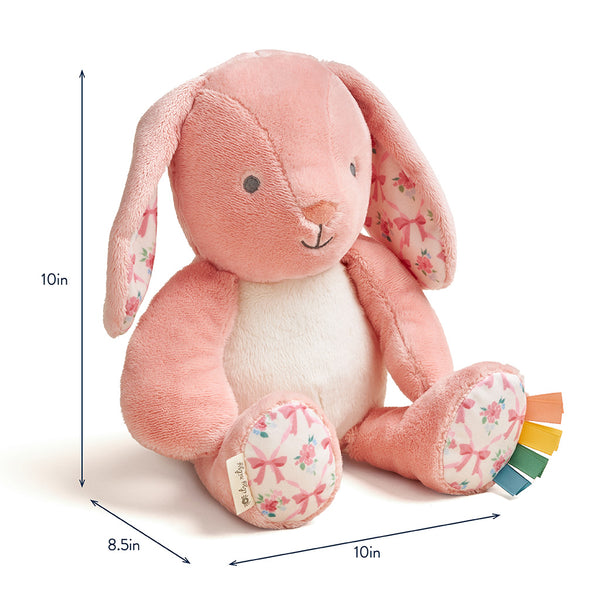 Itzy Ritzy - Sweetie Snuggles Plush - Ana Pink Bunny