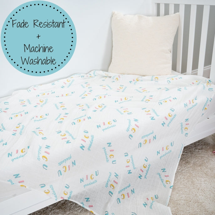 Lollybanks Cotton Swaddle Blanket - NICU Graduate