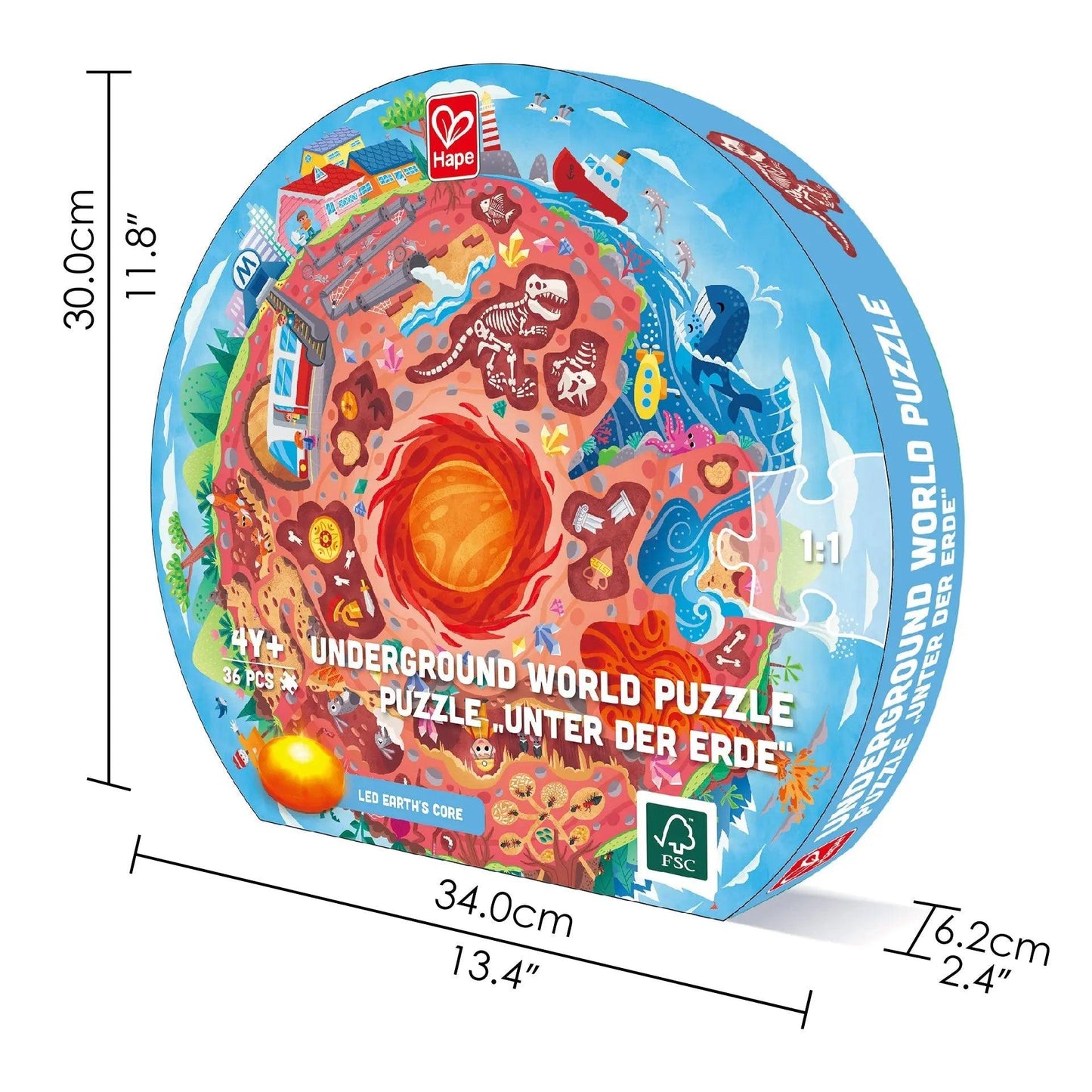 Hape Underground World Puzzle