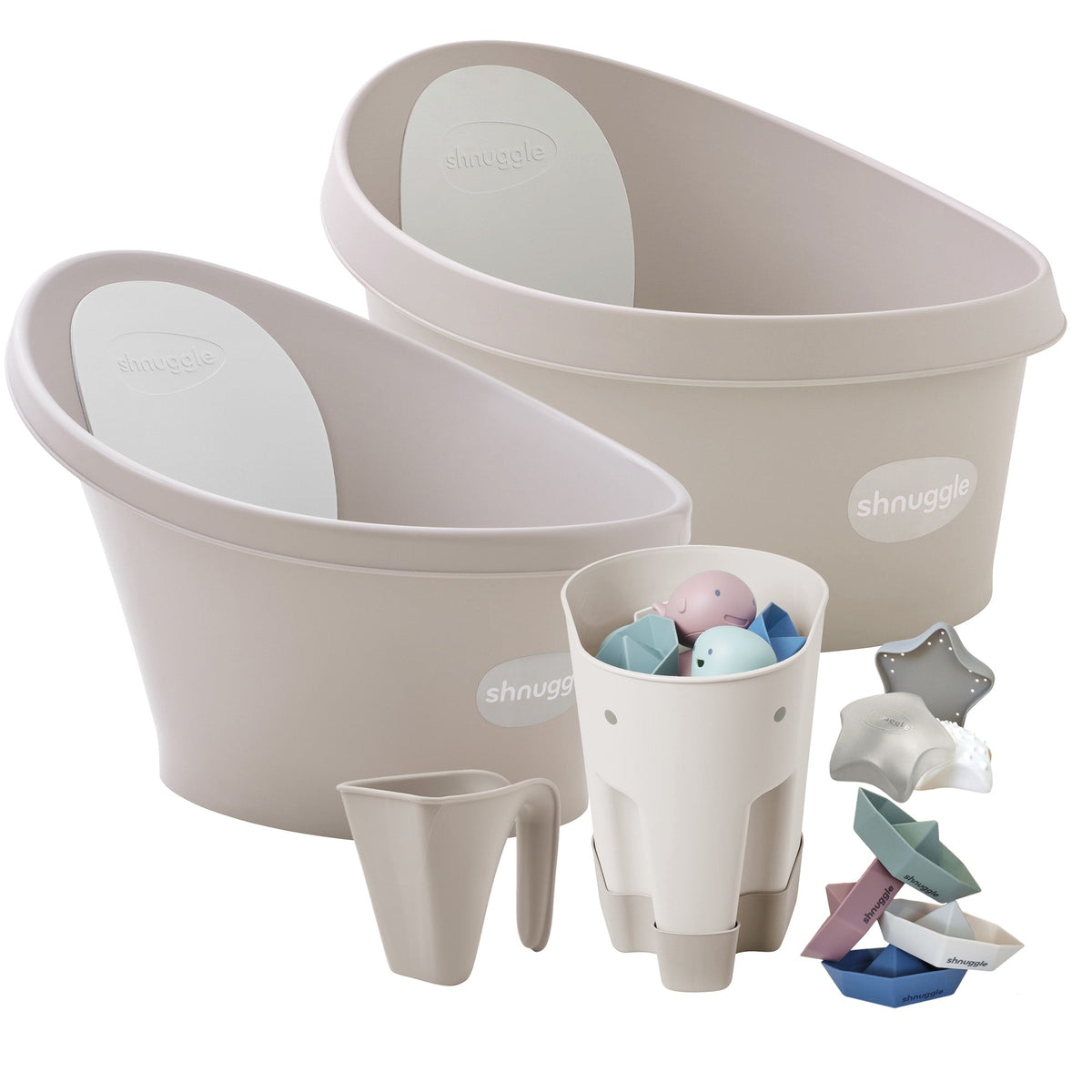 Shnuggle Splash & Grow Bundle: Baby & Toddler Bath Bundle