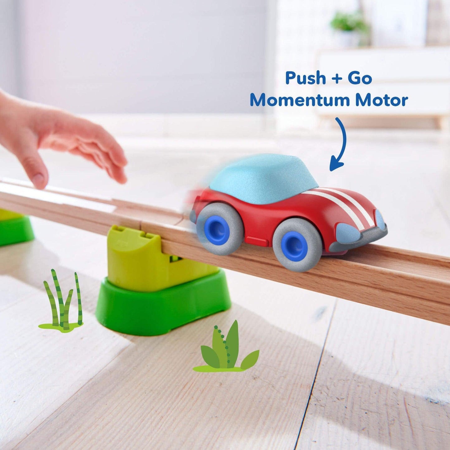 HABA - Kullerbü Anthracite Racer with Momentum Motor