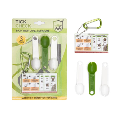 TickCheck Tick Remover Spoon - 3pk