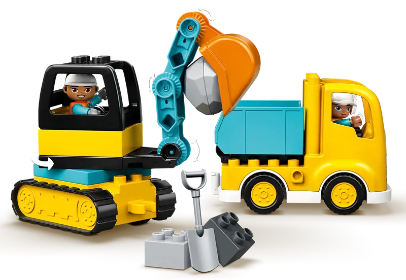 LEGO DUPLO Truck & Tracked Excavator