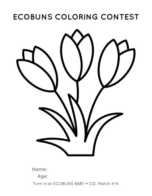 Spring Coloring Contest Download