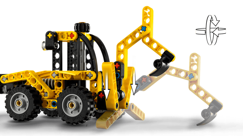 Lego Technic Backhoe Loader | 42197