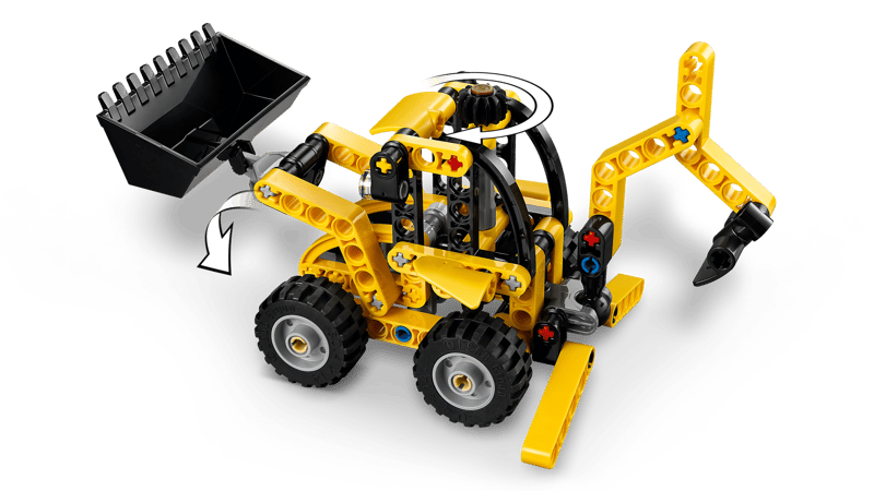 Lego Technic Backhoe Loader | 42197