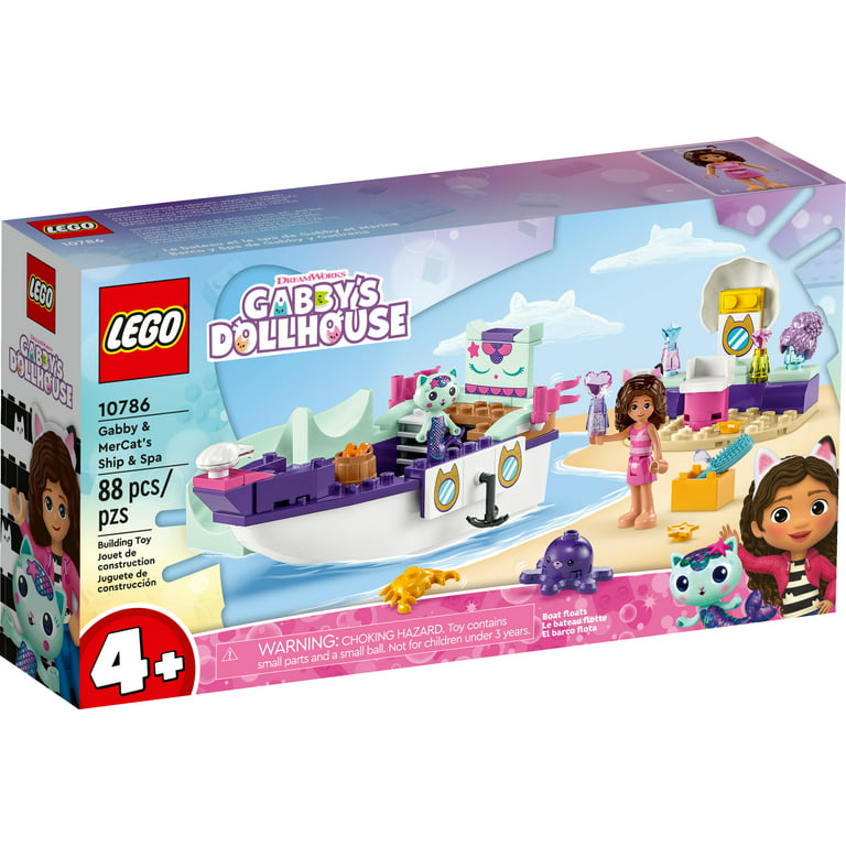 LEGO®  Gabby's Dollhouse Gabby & MerCat’s Ship & Spa 10786