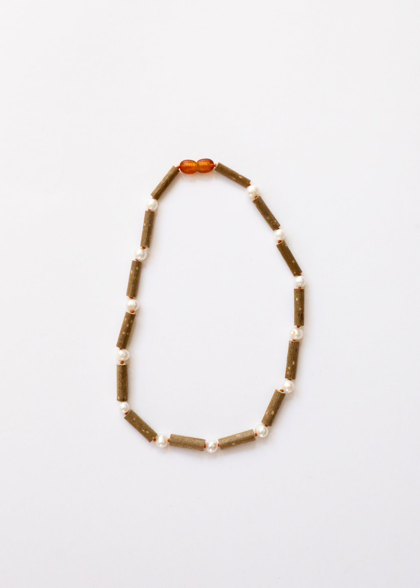 Hazelwood + Pearl Beaded Necklace