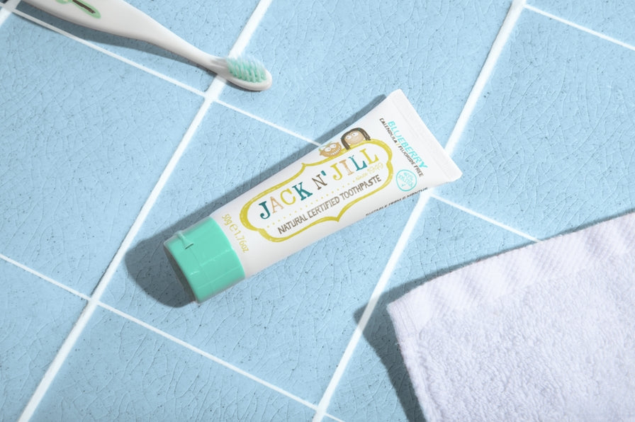 Jack n Jill Natural Calendula Toothpaste - Blueberry