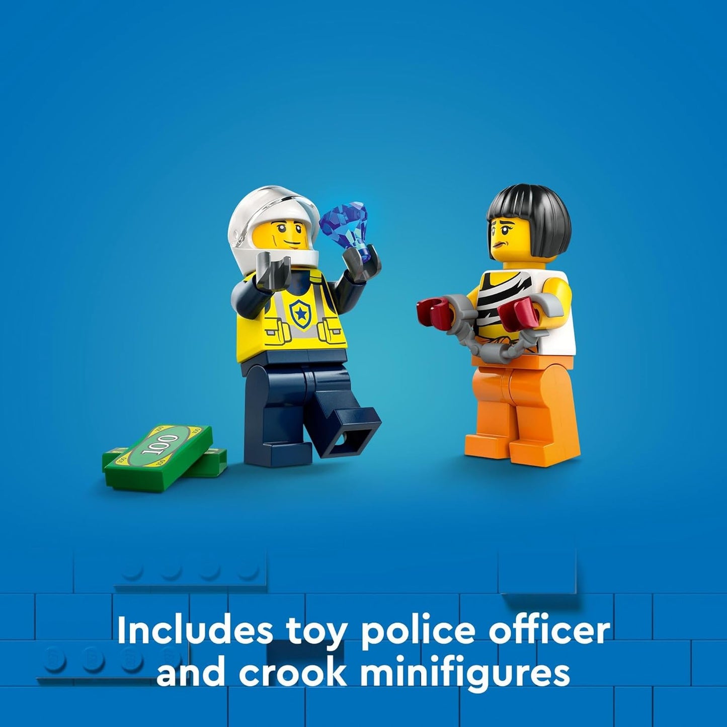 LEGO® City Police Car and Muscle Car Chase | 60415
