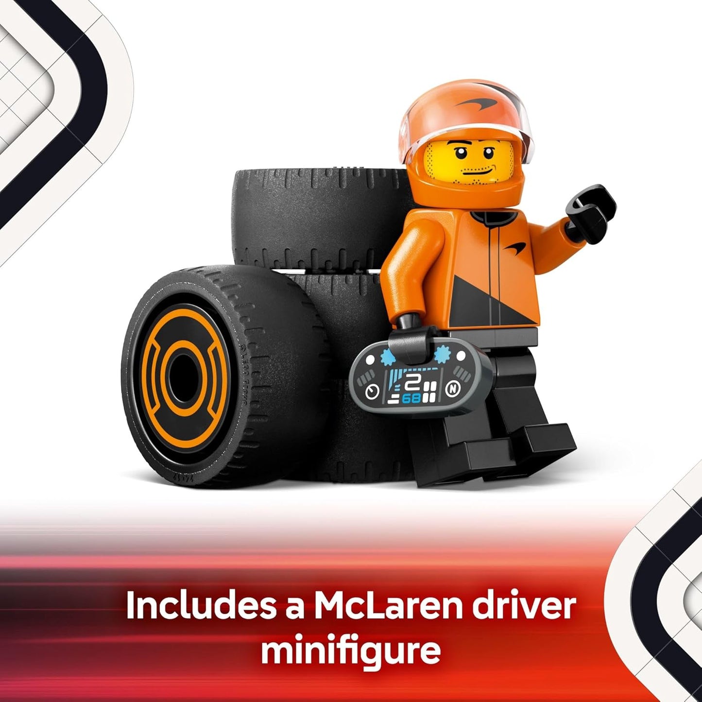 LEGO City F1 Driver with McLaren Race Car | 60442