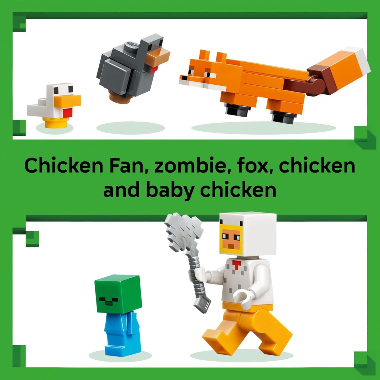 LEGO Minecraft Chicken Farm 21585 (233 Pieces)
