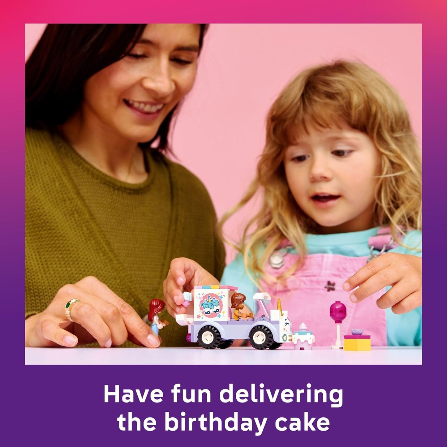 LEGO Unicorn Cake Delivery Car | 42675