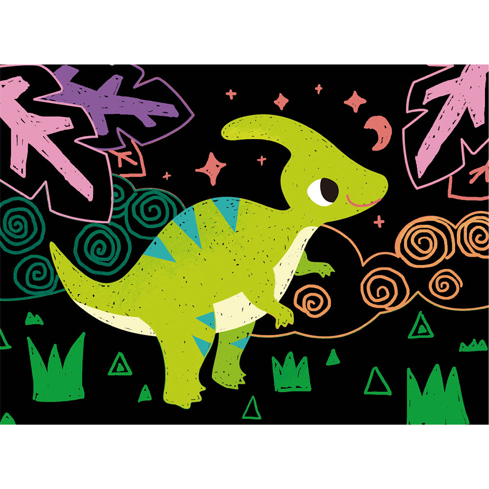 Scratch Art Junior - My Dinosaur Friends