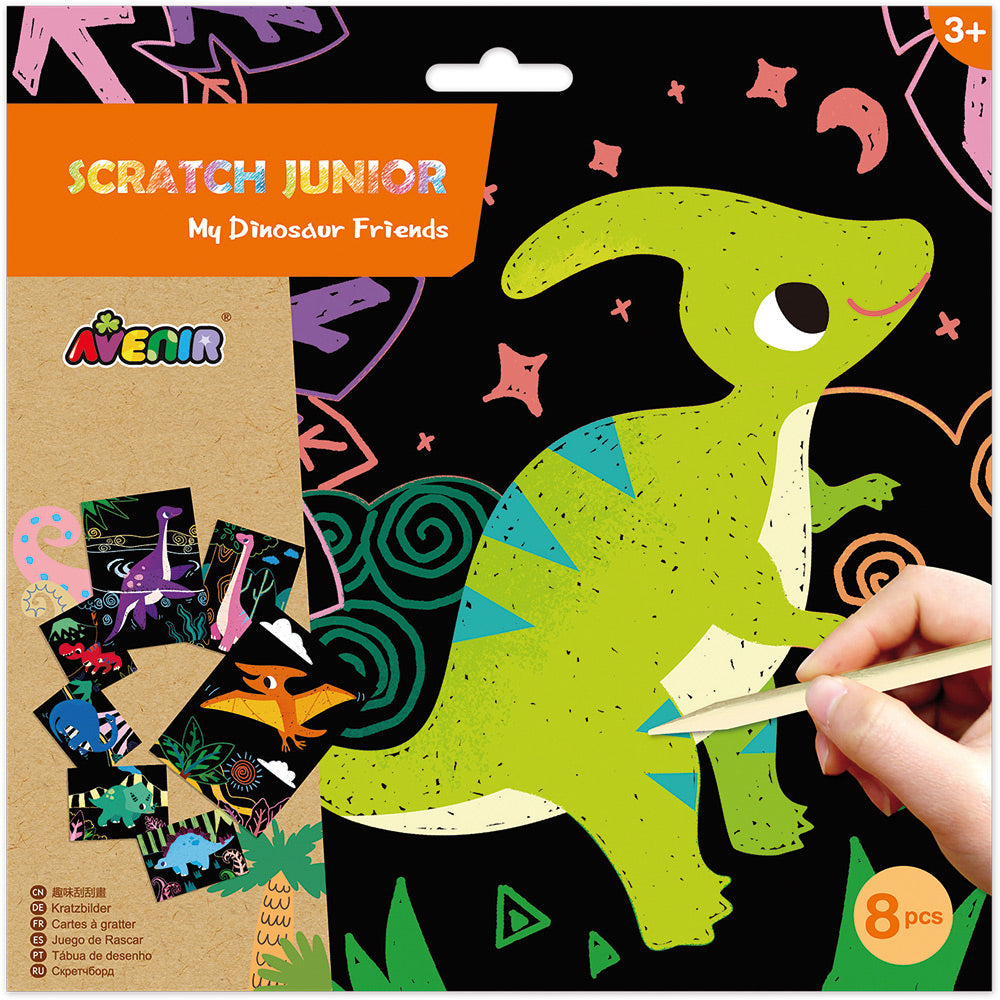 Scratch Art Junior - My Dinosaur Friends