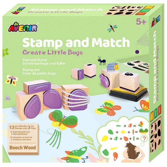Stamp and Match - Create Little Bugs