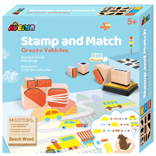 Stamp and Match - Create Vehicles