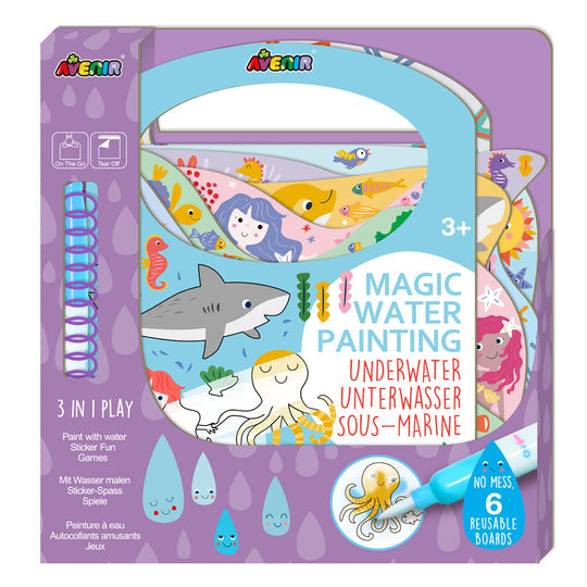 Magic Water Painting Book - Underwater