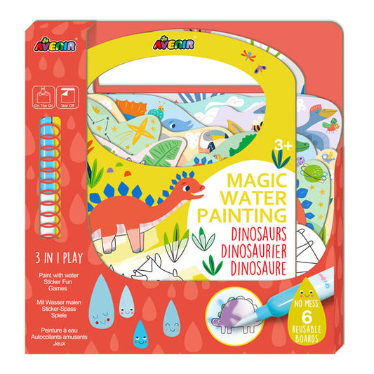 Magic Water Painting Book - Dinosaurs