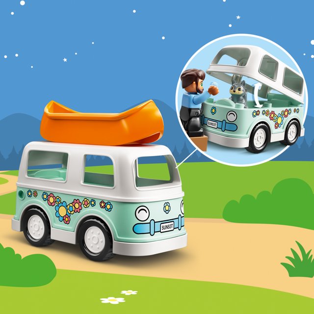 LEGO DUPLO Town Family Camping Van Adventure 10946