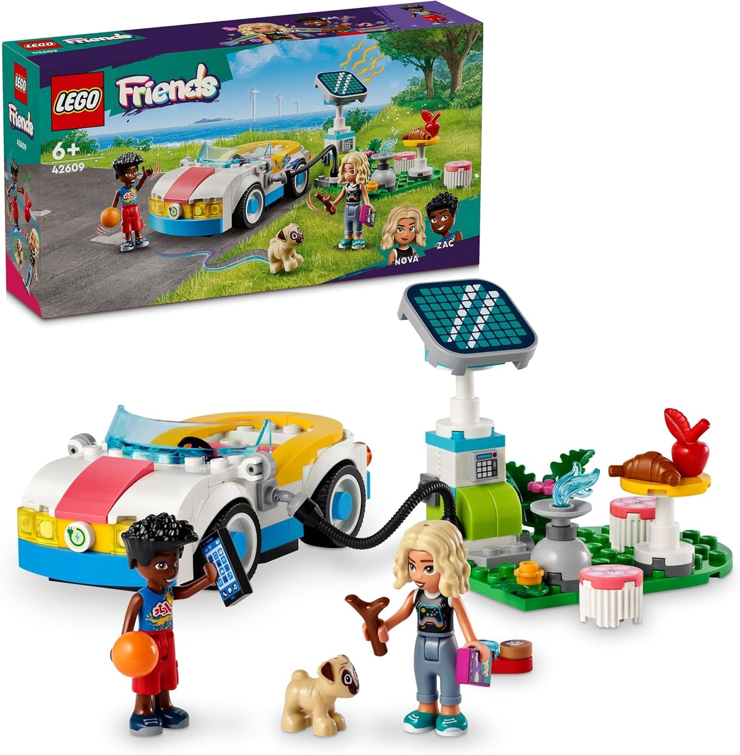 LEGO® Friends Electric Car and Charger | 42609