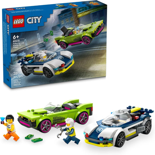 LEGO® City Police Car and Muscle Car Chase | 60415