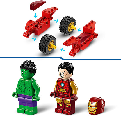 LEGO® Marvel™ Iron Man with Bike and The Hulk 4+ | 76287