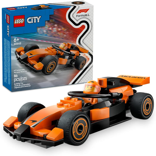 LEGO City F1 Driver with McLaren Race Car | 60442