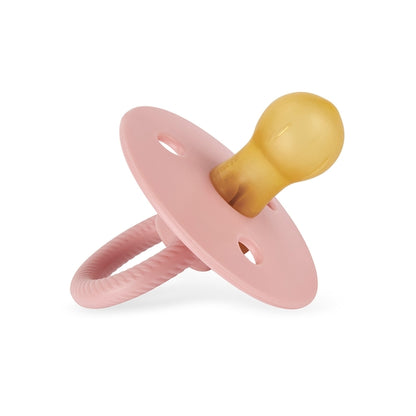 Itzy Ritzy Soother™ Natural Rubber Paci Sets - Blossom + Rosewood