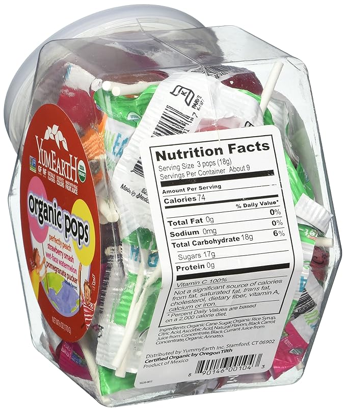 Single Yummy Earth Lollipop