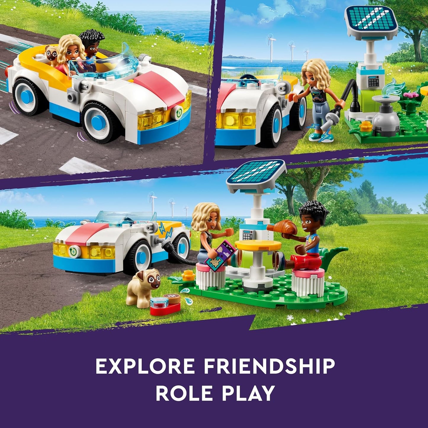 LEGO® Friends Electric Car and Charger | 42609