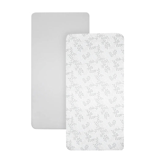 Shnuggle Air Lite Crib Fitted Sheets | 100% Soft Cotton Bedding