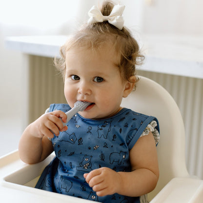 Bears In Blue Bapron SALE **PRESCHOOL SIZE ONLY**