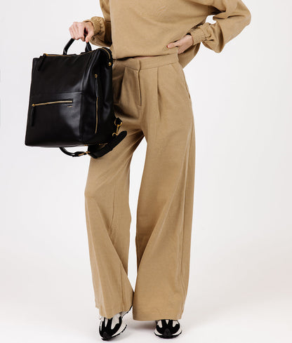 The Square Diaper Bag - Black