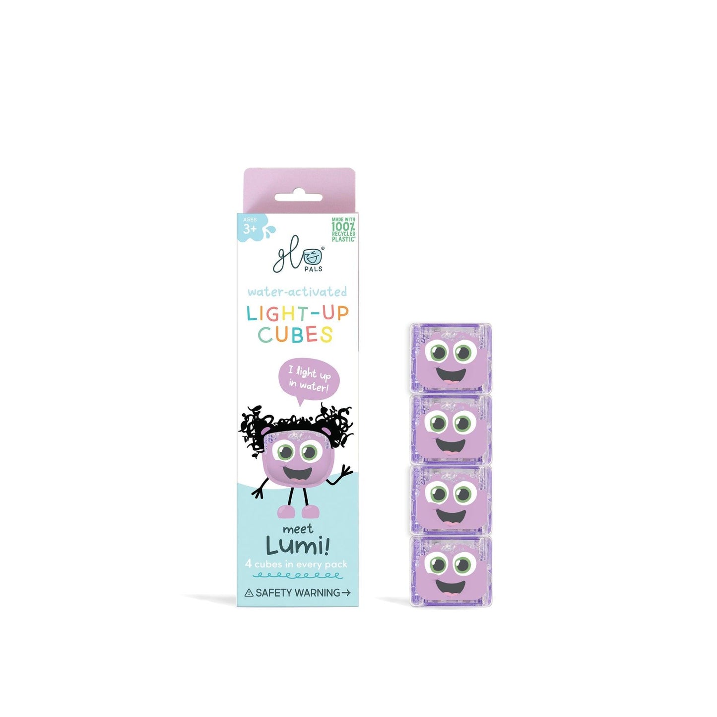 Glo Pals Purple Cubes - Lumi