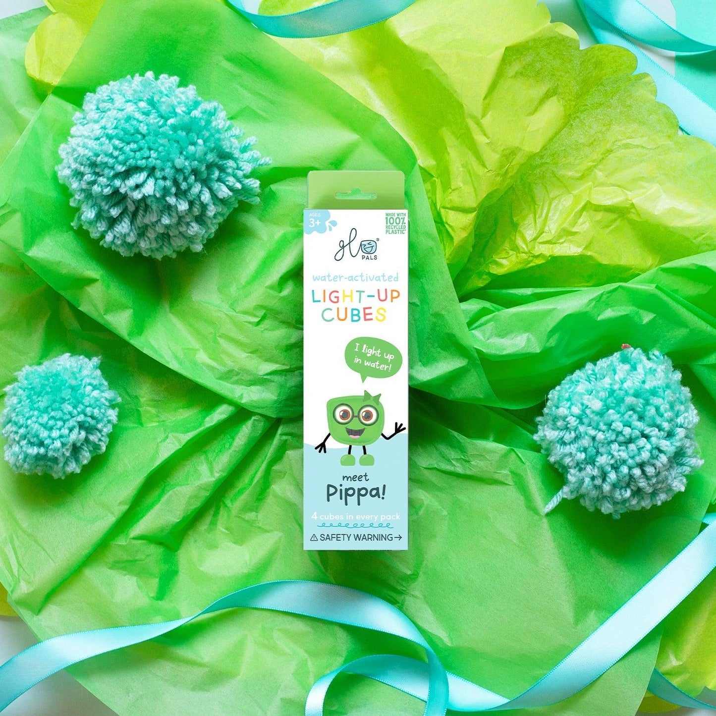 Glo Pals Green Cubes - Pippa