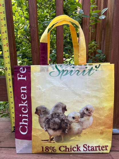 Tote Bag - Recycled Feed Bags