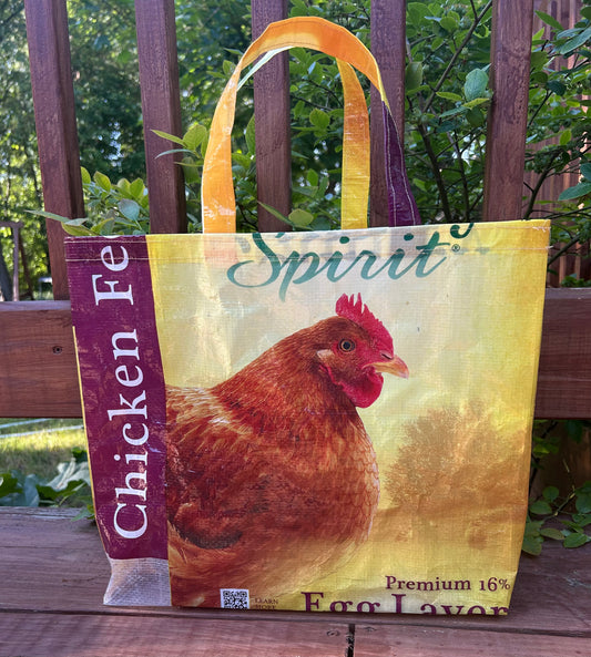 Tote Bag - Recycled Feed Bags
