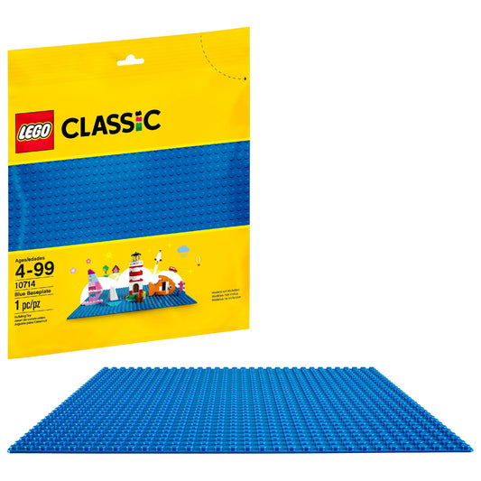 LEGO®  Classic Blue Baseplate 10714 Building Accessory (1 Piece)