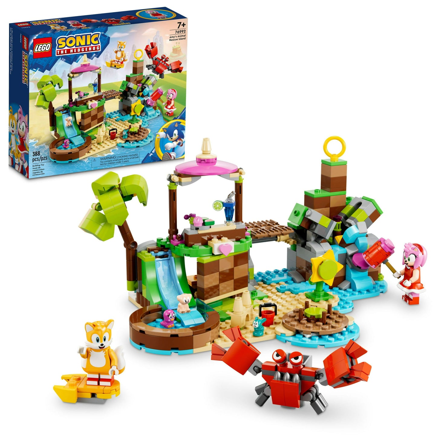 LEGO®  Sonic the Hedgehog Amy’s Animal Rescue Island 76992