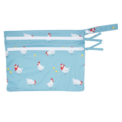 Little Chickies - Waterproof Wet Bag (For mealtime, on-the-go, and more!) SALE