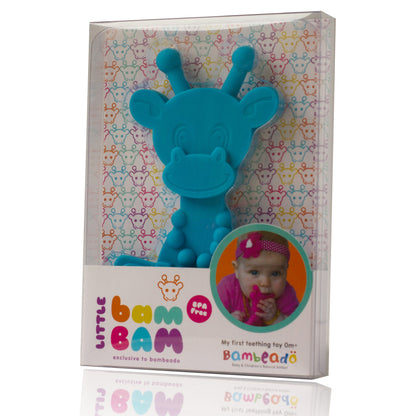 Little bamBAM Baby Teething Toy – Cyan