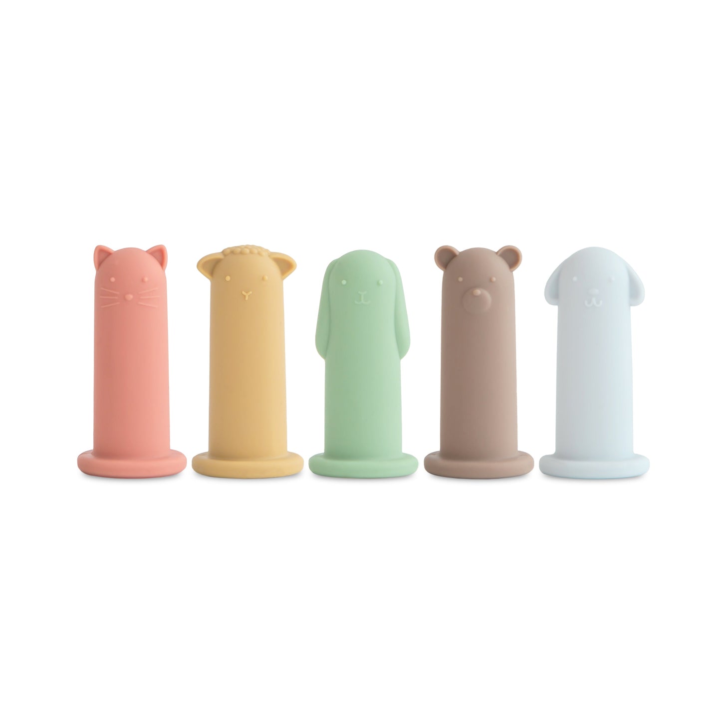 Silicone Animal Finger Puppets