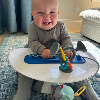 Busy Baby Mini Mat with Toy Straps