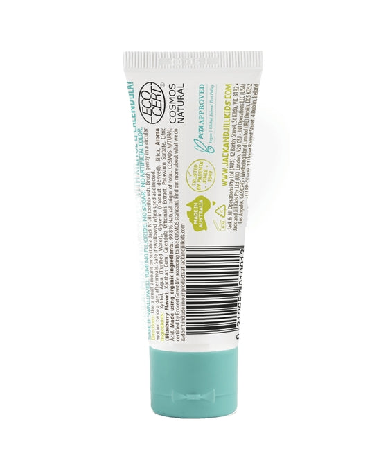 Jack n Jill Natural Calendula Toothpaste - Blueberry