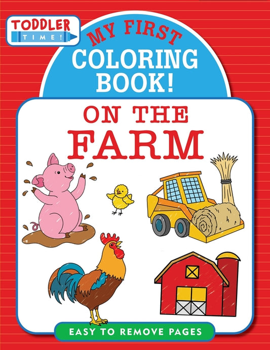 My First Coloring Book - On The Farm