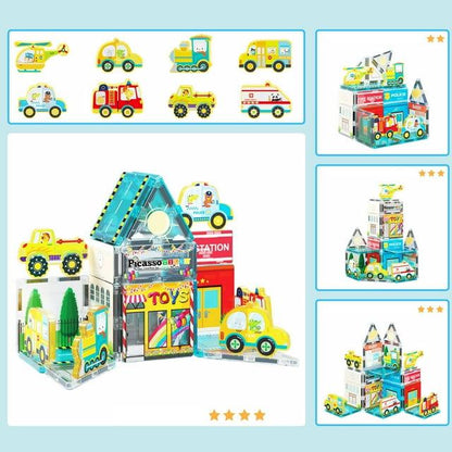 PicassoTiles - 26pc Metro City Set