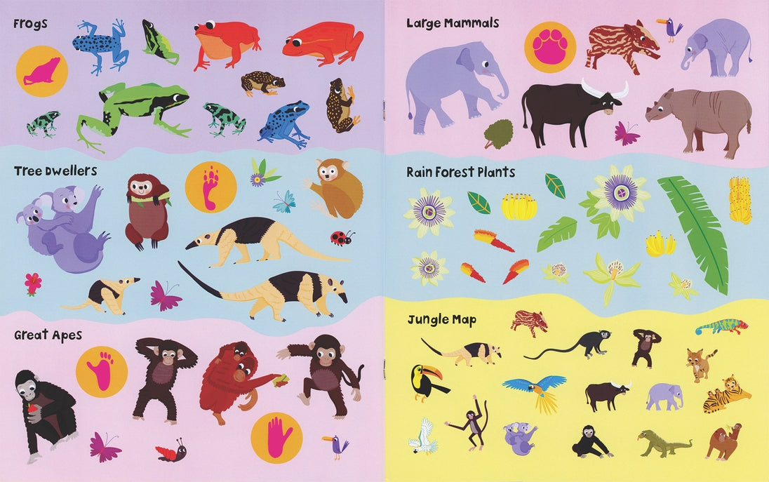 Jungle, Sticker Facts